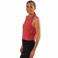 BLACC Funky Tank Top Red Orange Hot