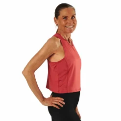 BLACC Funky Tank Top Red Orange Hot