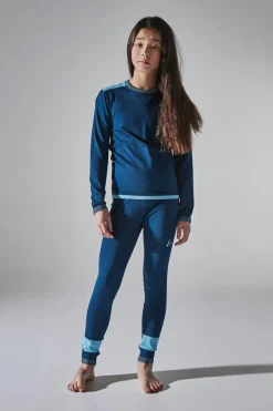 Craft Fuseknit Comfort Rn Ls Beat/area Blå Hot