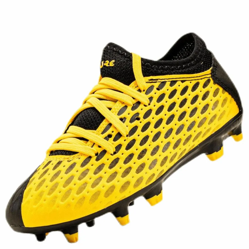 Puma Future 5.4 FG/AG Junior Black/Yellow Svart och Gul