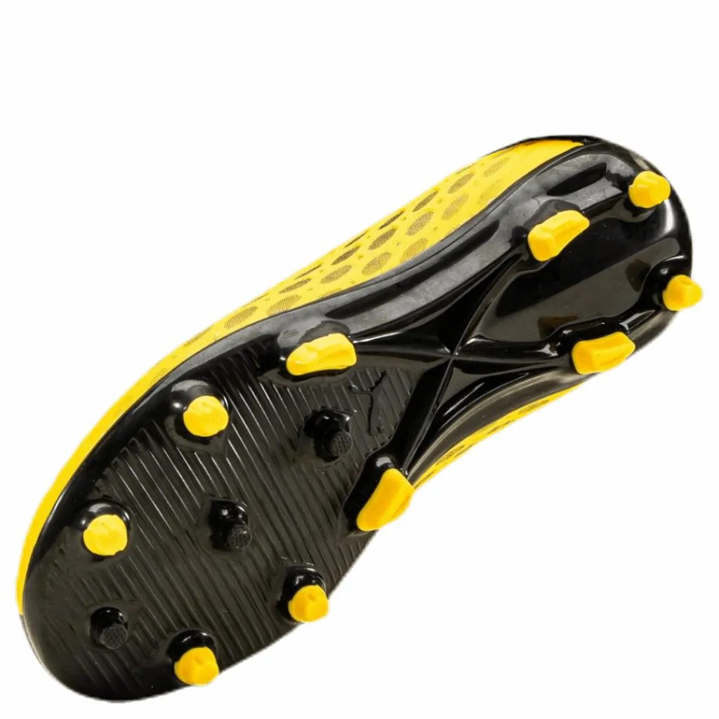 Puma Future 5.4 FG/AG Junior Black/Yellow Svart och Gul