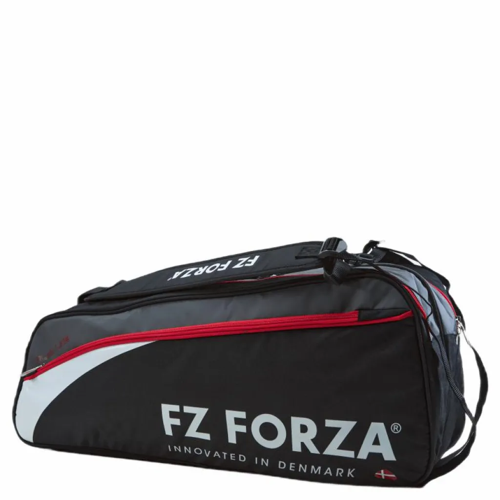 Fz Racket Bag - Play Line 6 Pc Black*FZ FORZA Discount