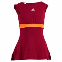 G Ribbon Dress Red*adidas