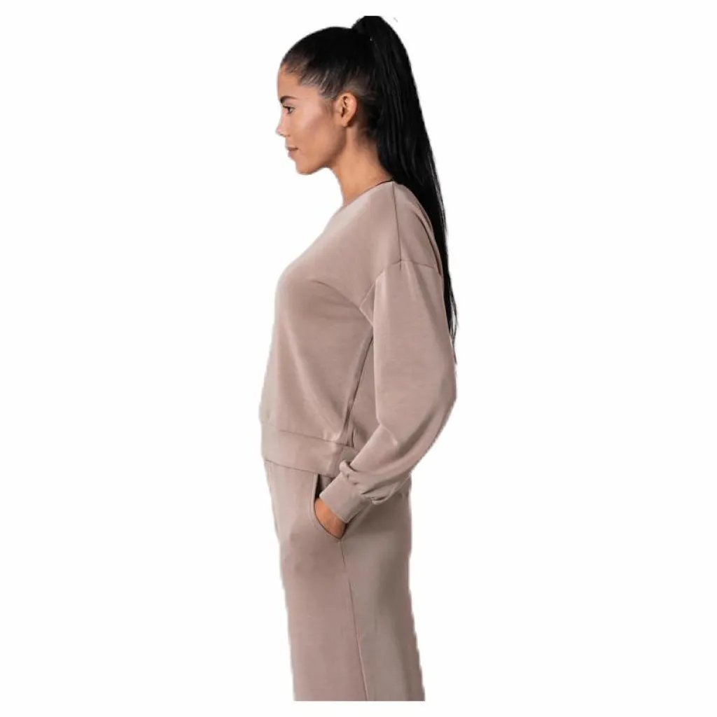 Only Gaia L/S V-Neck Top Swt White Vit Online
