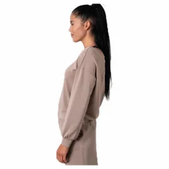 Only Gaia L/S V-Neck Top Swt White Vit Online
