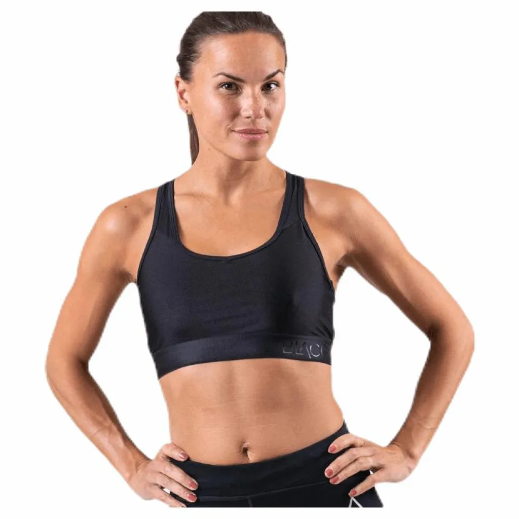 BLACC Galaxy Sports Bra Black Svart Best