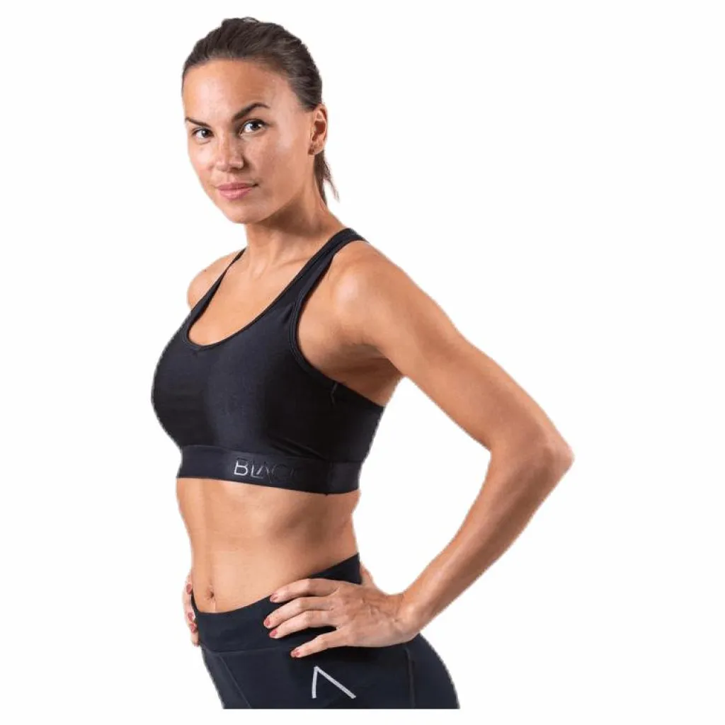 BLACC Galaxy Sports Bra Black Svart Best