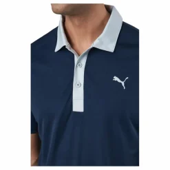 Puma Golf Gamer Polo Navy Blazer-high Rise Blå Sale