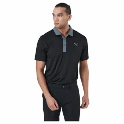 Gamer Polo Puma Black-quiet Shade*Puma Golf Hot