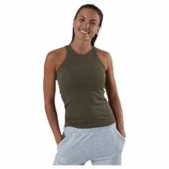 H20 fagerholt Gang Tank Top Green Grön