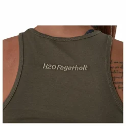 H20 fagerholt Gang Tank Top Green Grön