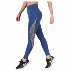 BLACC Garda lacercut tights Blue Blå Outlet