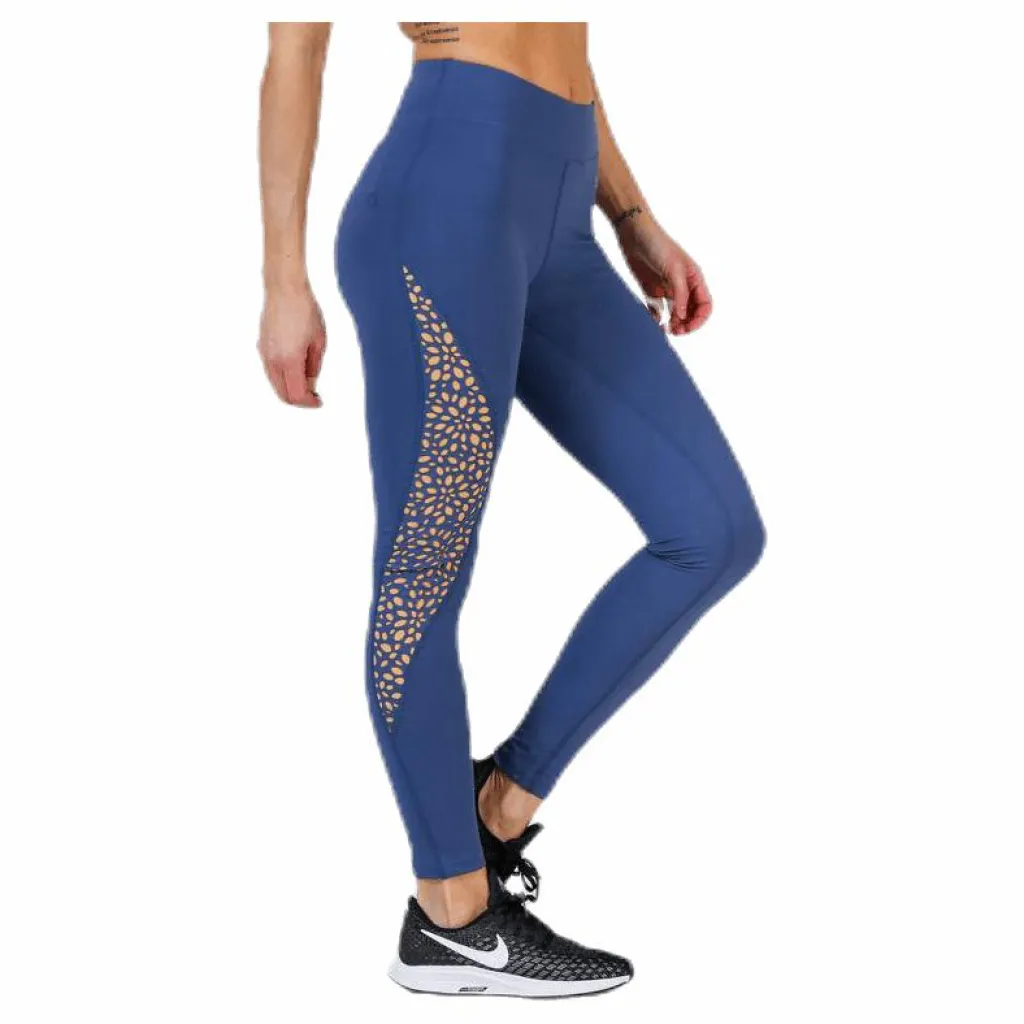 BLACC Garda lacercut tights Blue Blå Outlet