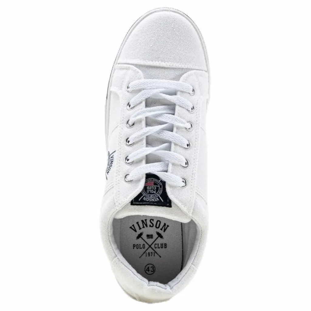 Vinson Polo Club Gareth White Vit Clearance