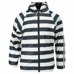 Gary Fleece Rain Set White/Black*Racoon Best