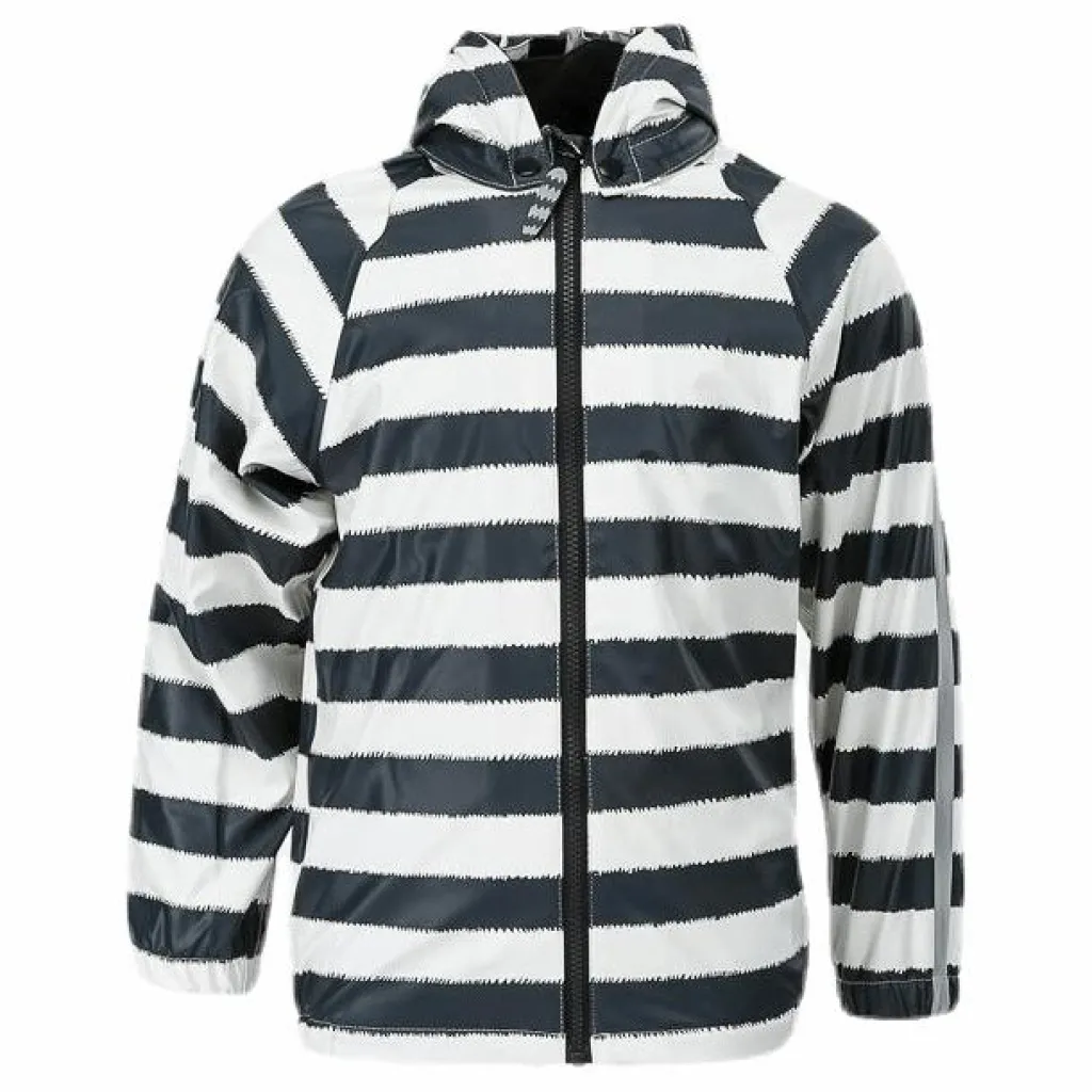 Gary Fleece Rain Set White/Black*Racoon Best