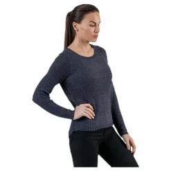 Only Geena Xo L/S Pullover Knt Blue Blå