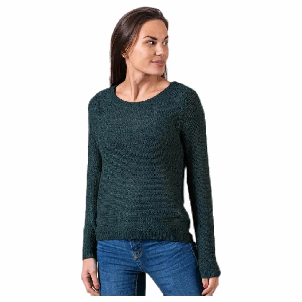 Only Geena Xo L/S Pullover Knt Green Grön Online