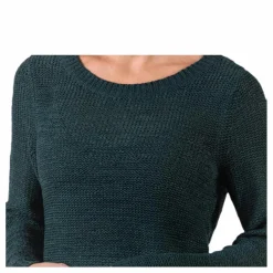 Only Geena Xo L/S Pullover Knt Green Grön Online