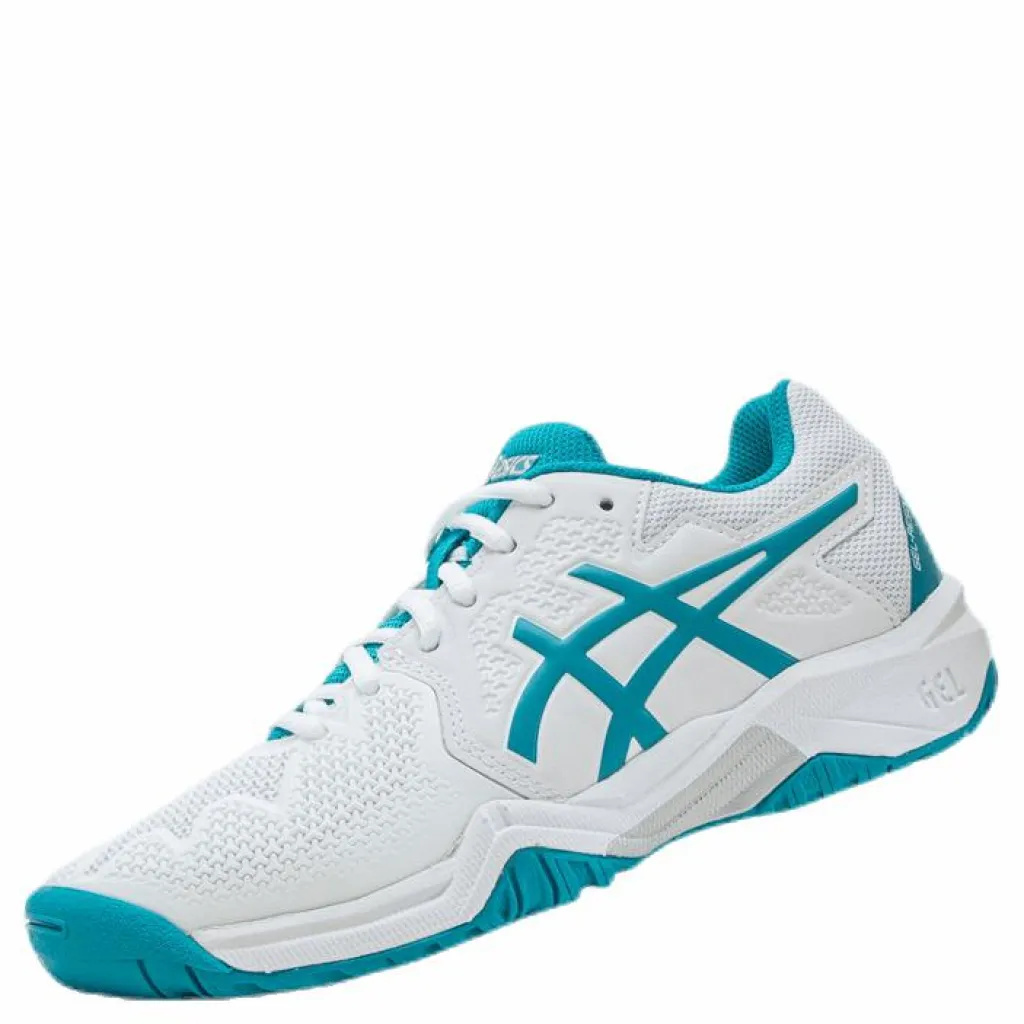 Gel-Resolution 8 GS White/Turquoise*ASICS Online