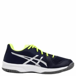 ASICS Gel-Tactic GS Blue/Silver/Yellow blå, färg: silver, färg: gul, Märke: ASICS