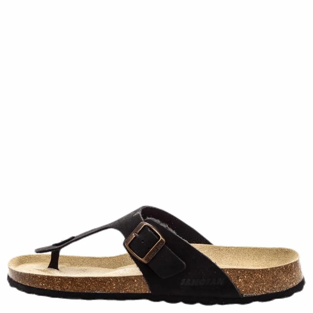Sanosan Geneve Nubuck Black Svart Clearance