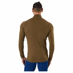 Geo Merino Wool Halfzip Moss*Bula Clearance