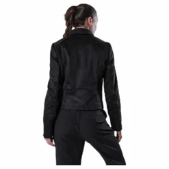 Only Gerry Faux Suede Biker Otw Black Svart Sale