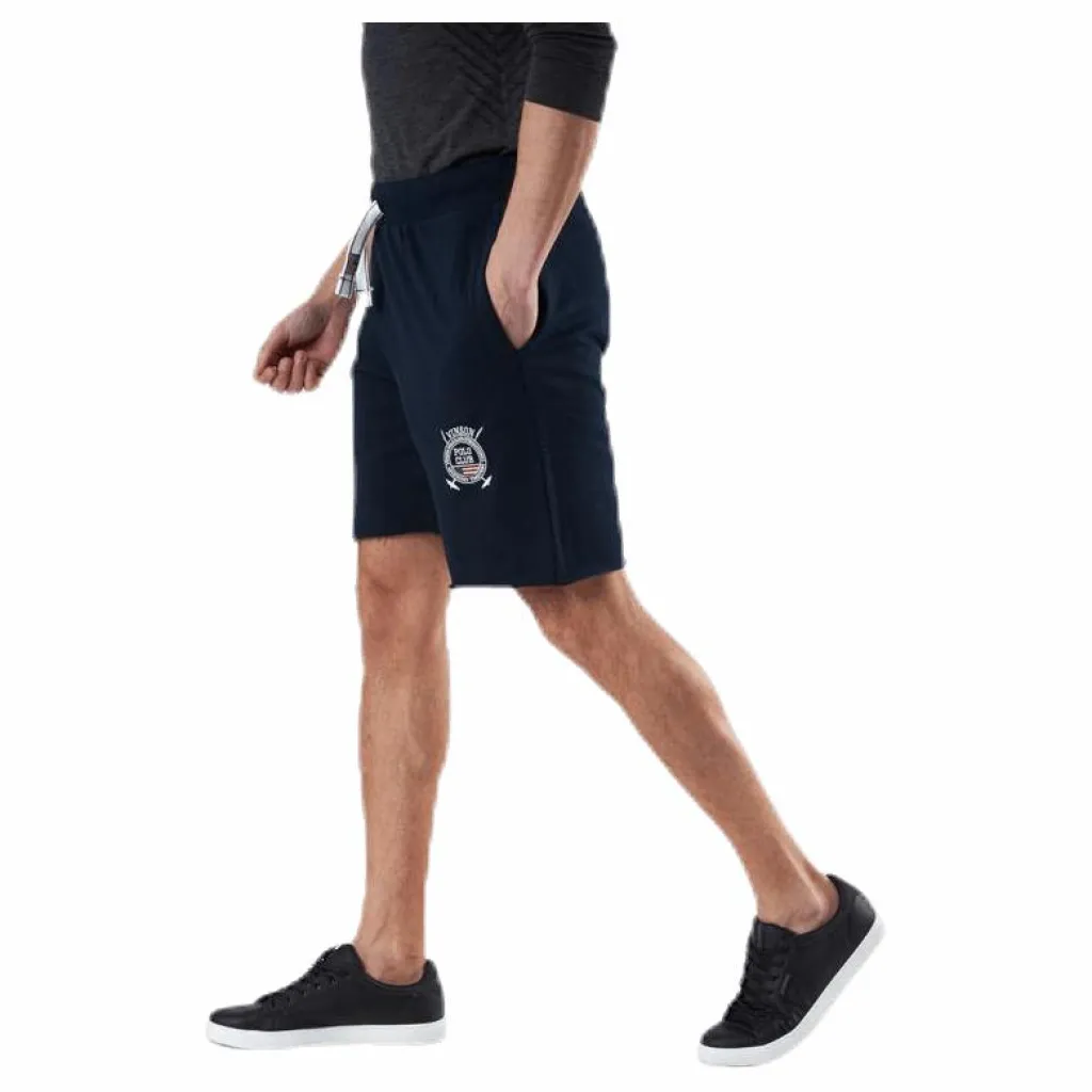 Vinson Polo Club Gino Sweatshorts Blue Blå Discount