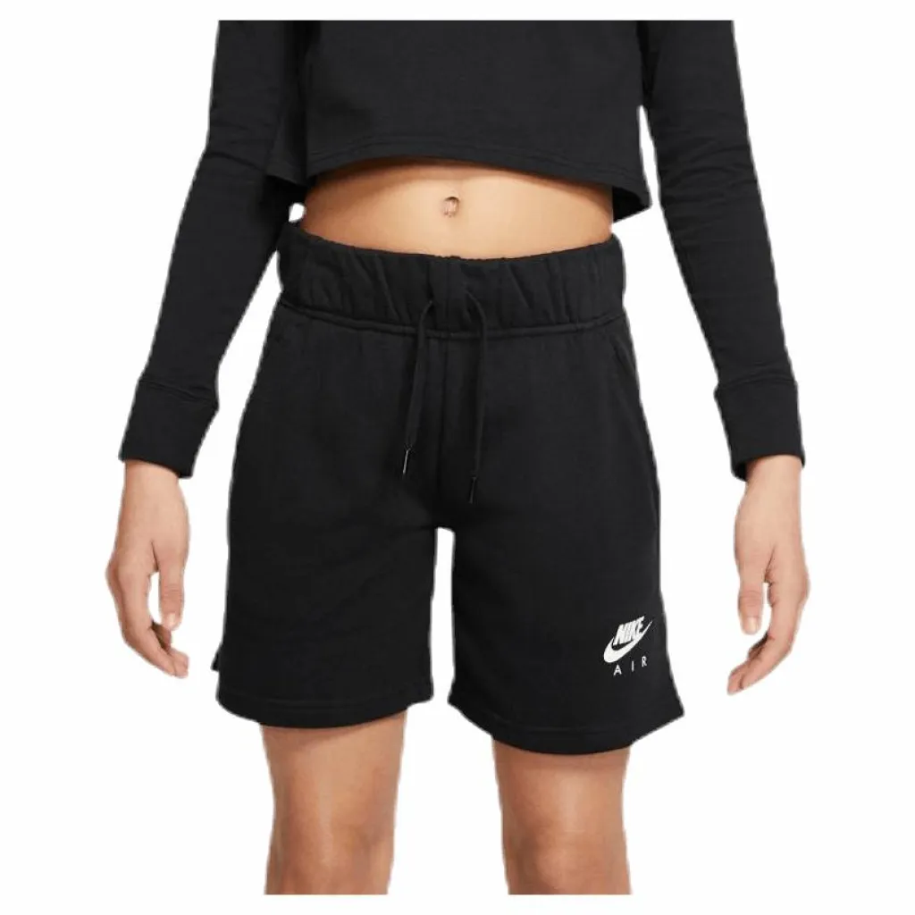 Nike Girls Air Shorts Black Svart