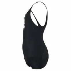 adidas Girls Badge Of Sports Swimsuit Black / White Vit och Svart