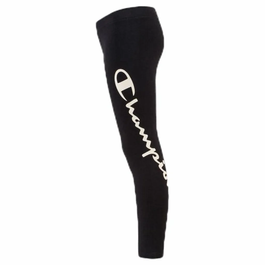 Girls Big Logo Leggings Black*Champion