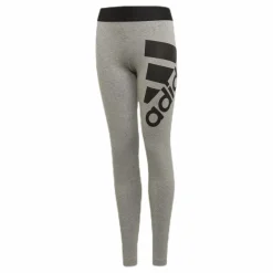 adidas Girls Bos Big Logo Black/Grey Svart och Grå Clearance