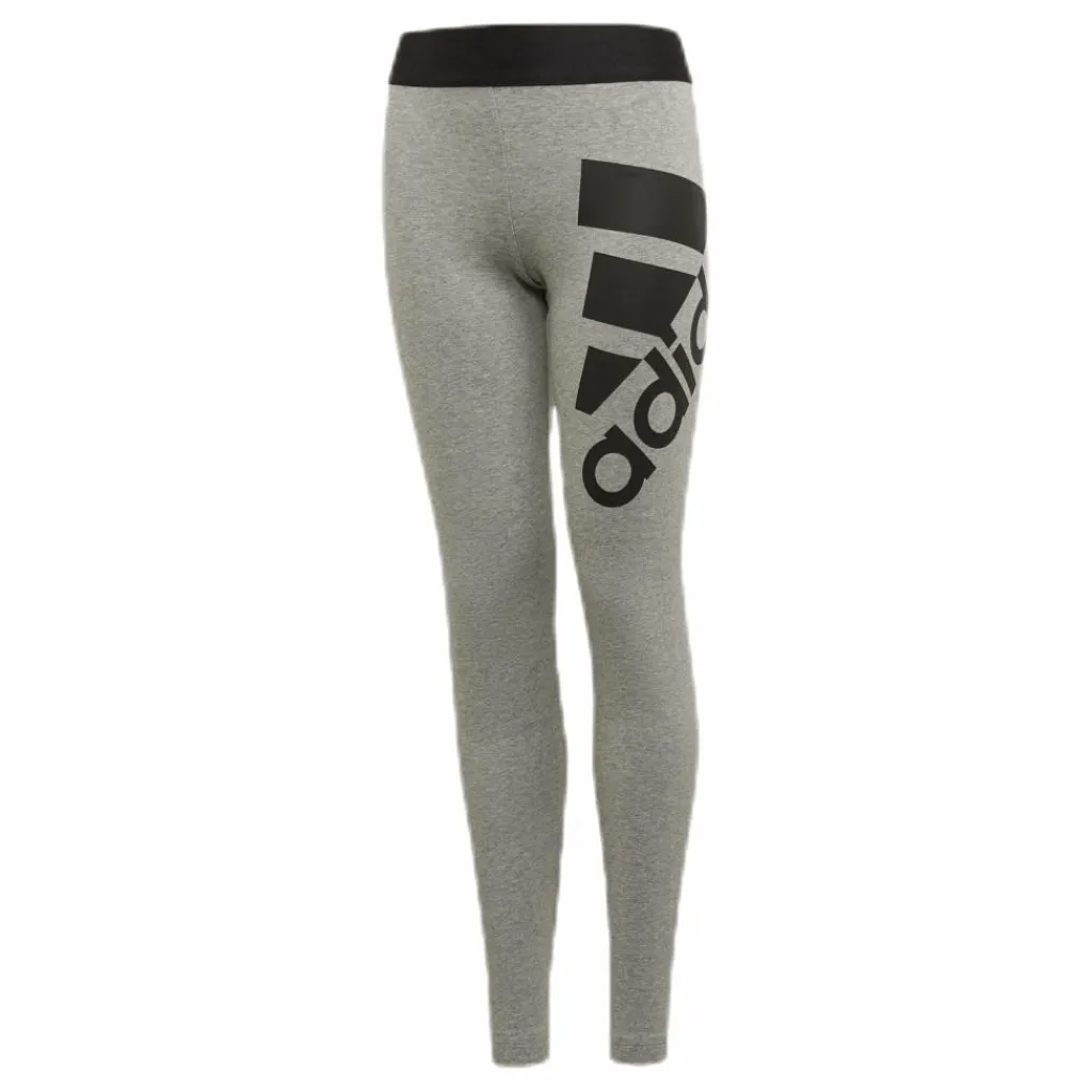 adidas Girls Bos Big Logo Black/Grey Svart och Grå Clearance