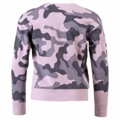 Champion Girls Crewneck Sweatshirt Pink Rosa Hot