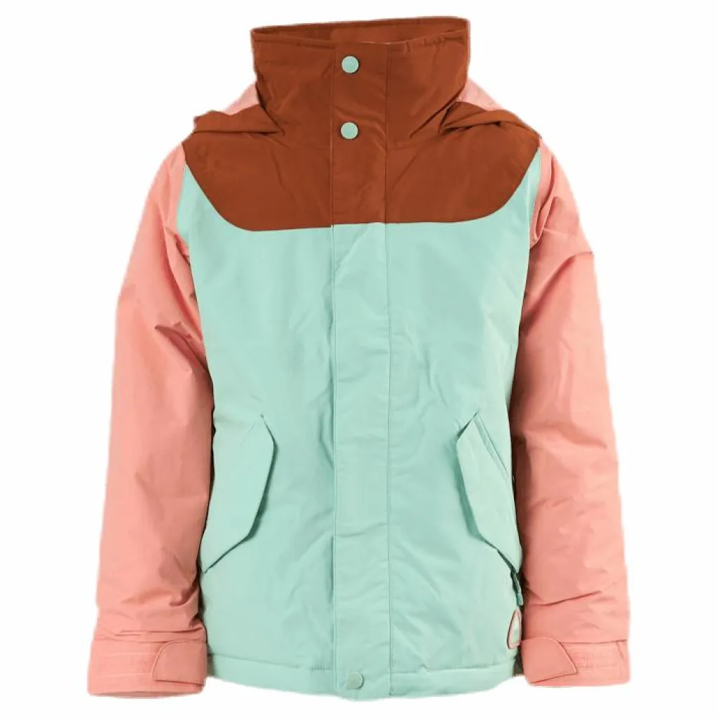 Burton Girls Elodie Jacket Blue/Pink/Brown Blå, Rosa och Brun Sale
