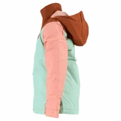 Burton Girls Elodie Jacket Blue/Pink/Brown Blå, Rosa och Brun Sale