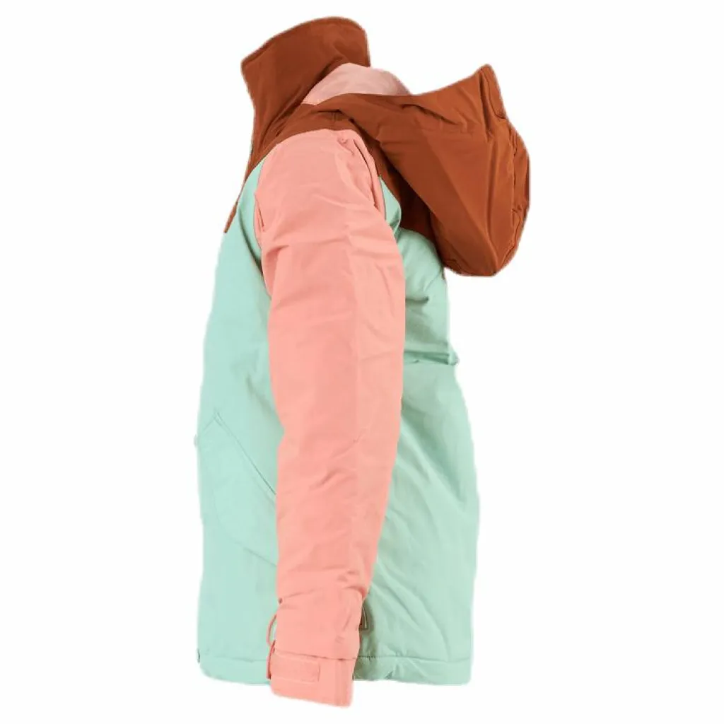 Burton Girls Elodie Jacket Blue/Pink/Brown Blå, Rosa och Brun Sale