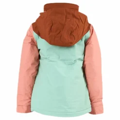 Burton Girls Elodie Jacket Blue/Pink/Brown Blå, Rosa och Brun Sale