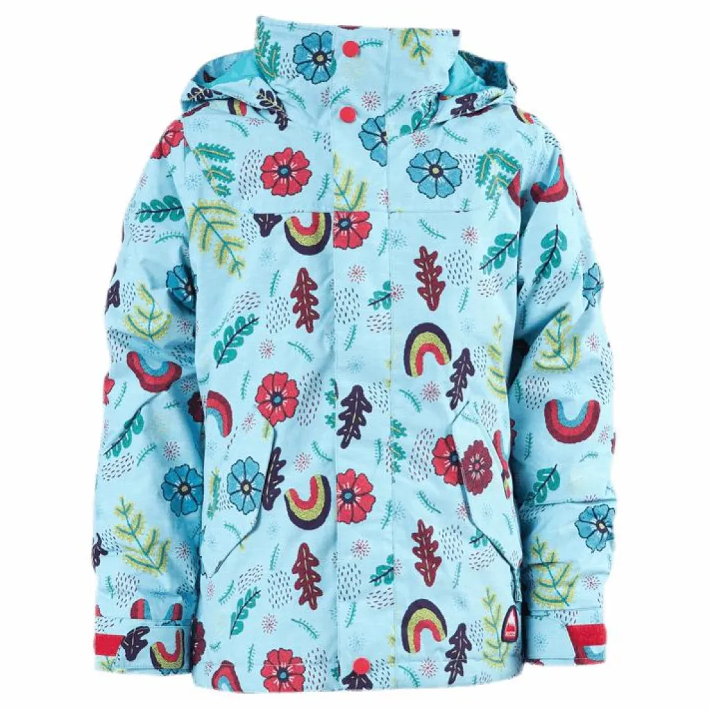 Girls Elodie Jacket Blue/Patterned*Burton New
