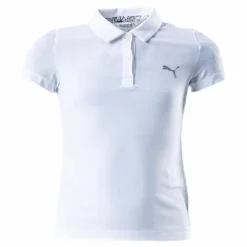 Girls Essential Polo White*Puma Golf