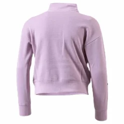Girls Half Zip Sweatshirt Pink*Champion Outlet