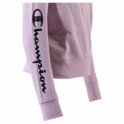 Girls Half Zip Sweatshirt Pink*Champion Outlet