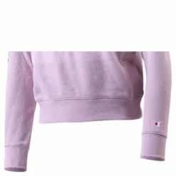 Girls Half Zip Sweatshirt Pink*Champion Outlet