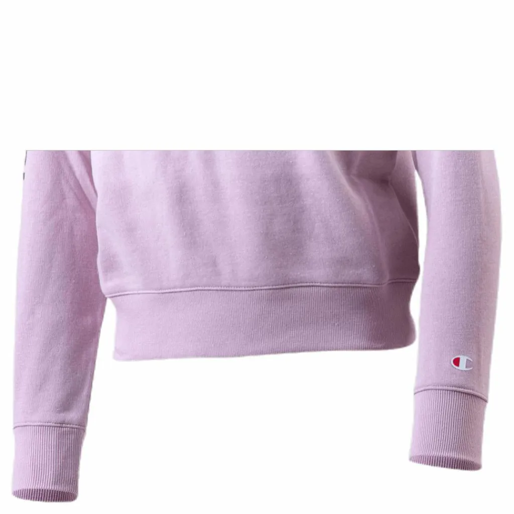 Girls Half Zip Sweatshirt Pink*Champion Outlet
