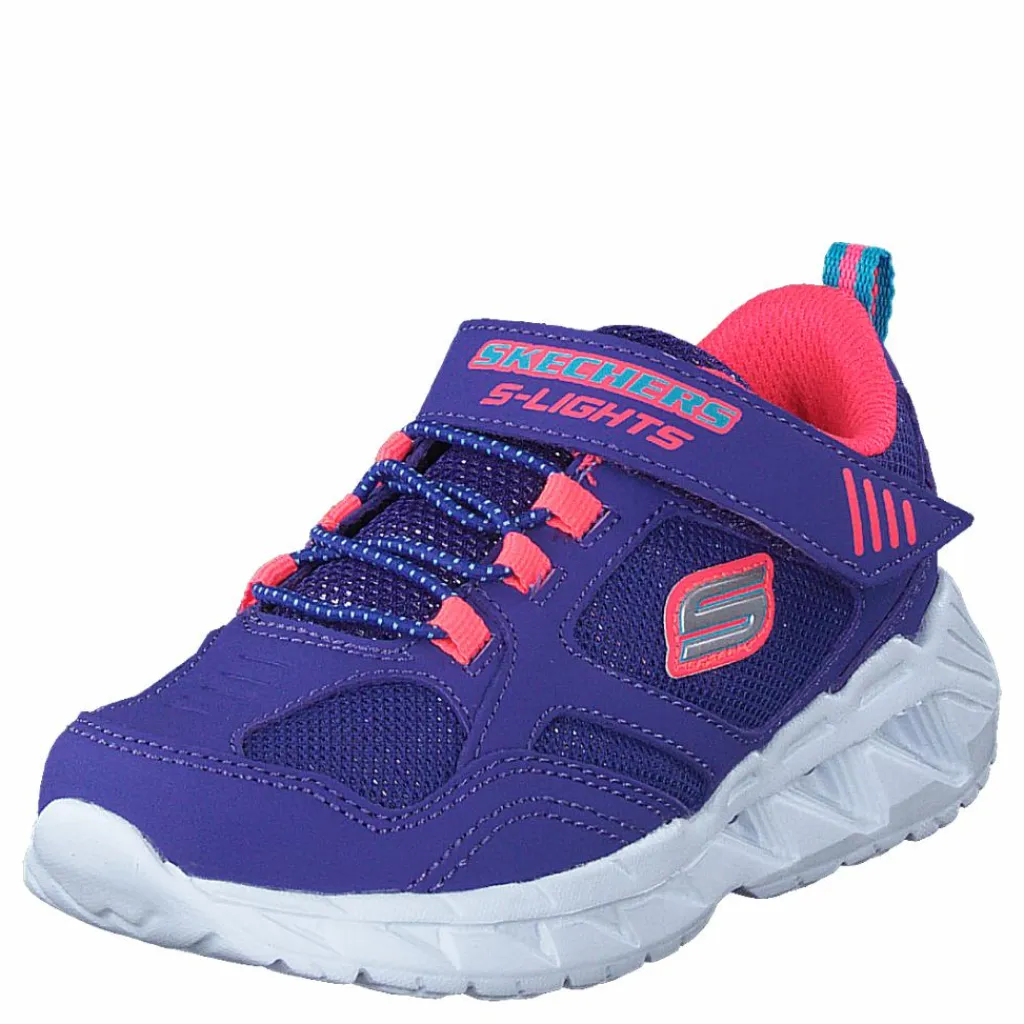 Skechers Girls Magna-lights Blcl Blå New