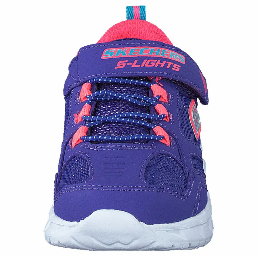 Skechers Girls Magna-lights Blcl Blå New