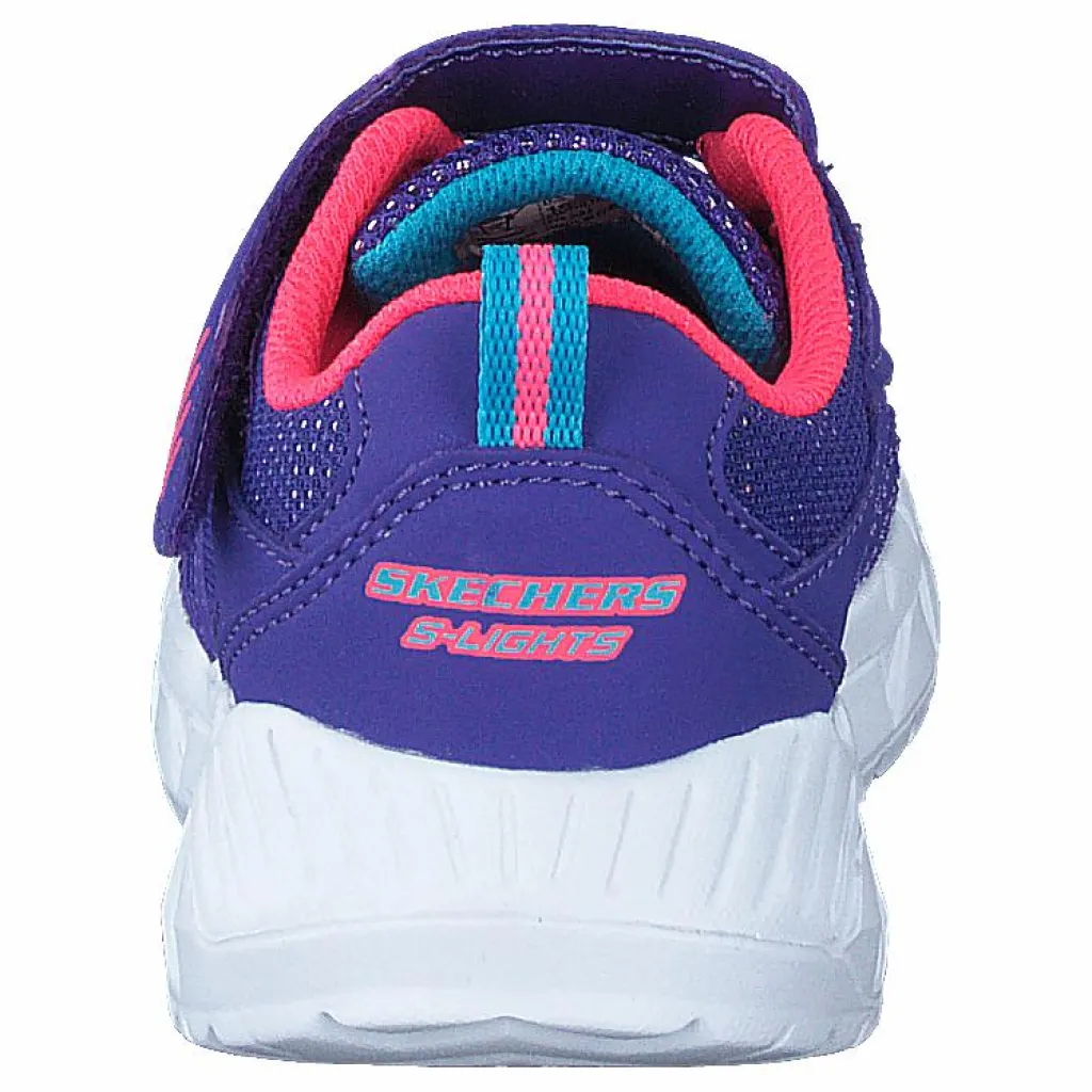 Skechers Girls Magna-lights Blcl Blå New