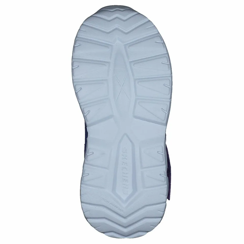Skechers Girls Magna-lights Blcl Blå New
