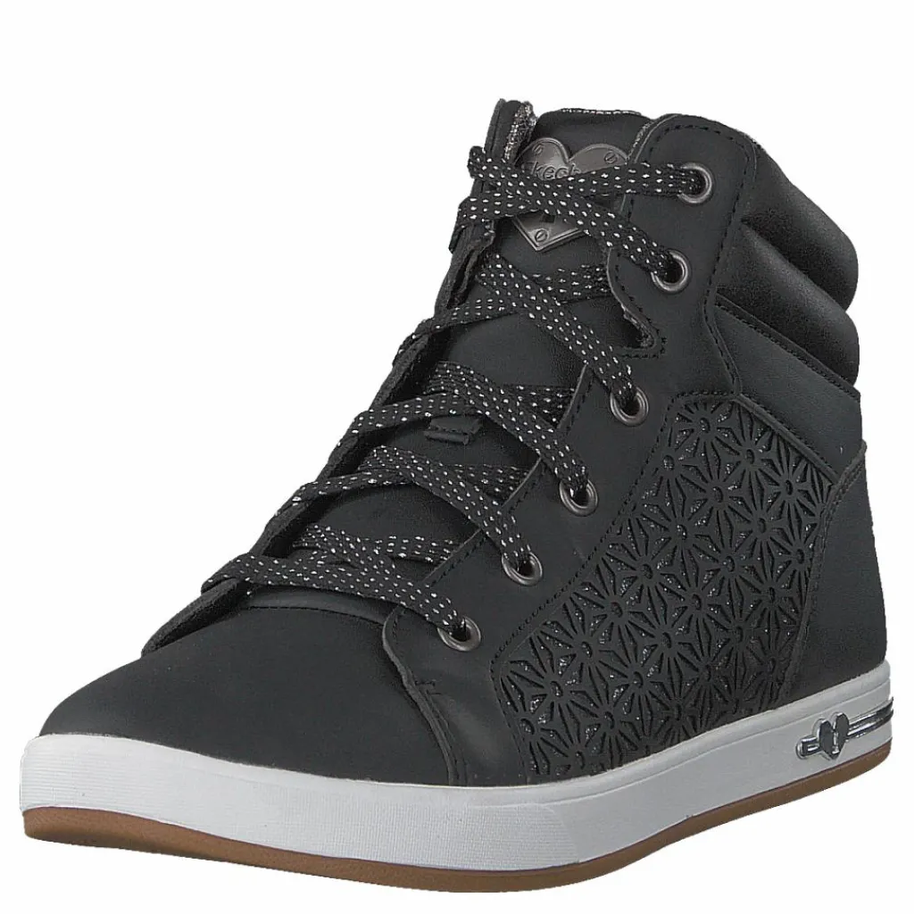 Skechers Girls Shoutouts Bksl Grå Discount